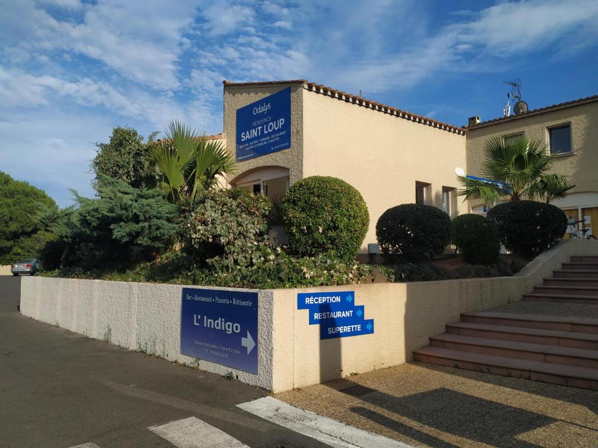 Studio Climatise Residence Odalys Nouvelle Box 5 G ,Saint Loup,Piscine ,Parking Prive Et Superette Agde Ngoại thất bức ảnh